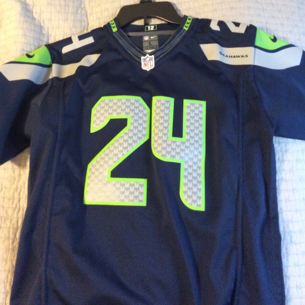 Marshawn Lynch Jersey Kids Large